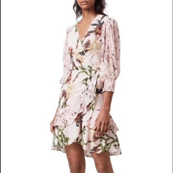All Saints Ari Nolina Nwt Dress Size 10